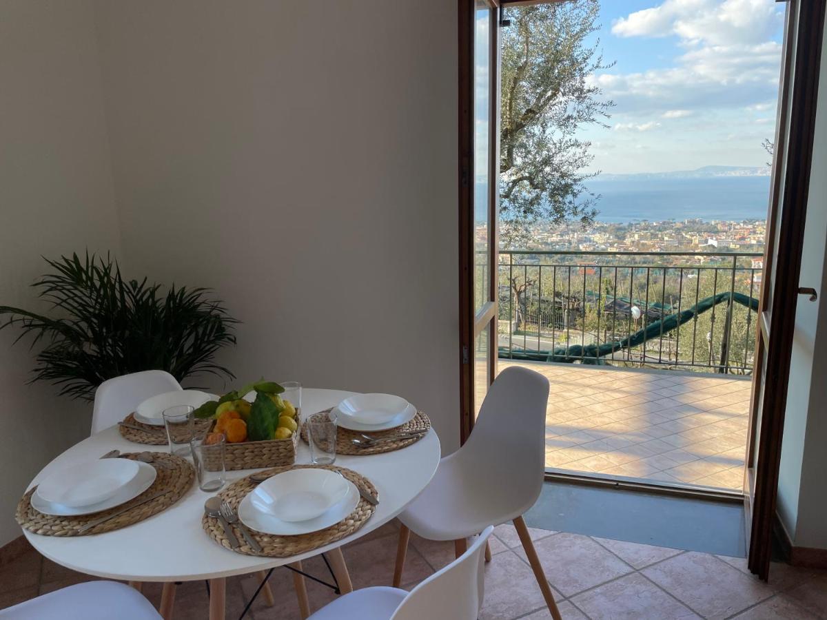 Sky View Villa Piano di Sorrento Eksteriør bilde