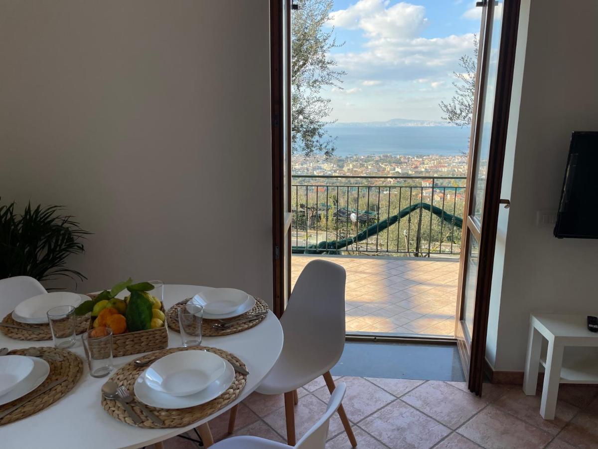 Sky View Villa Piano di Sorrento Eksteriør bilde