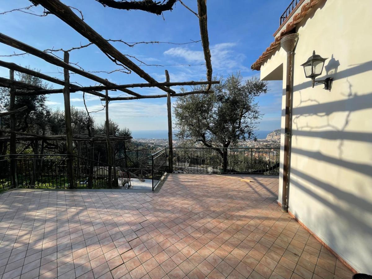 Sky View Villa Piano di Sorrento Eksteriør bilde