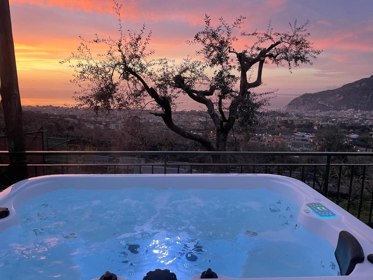 Sky View Villa Piano di Sorrento Eksteriør bilde