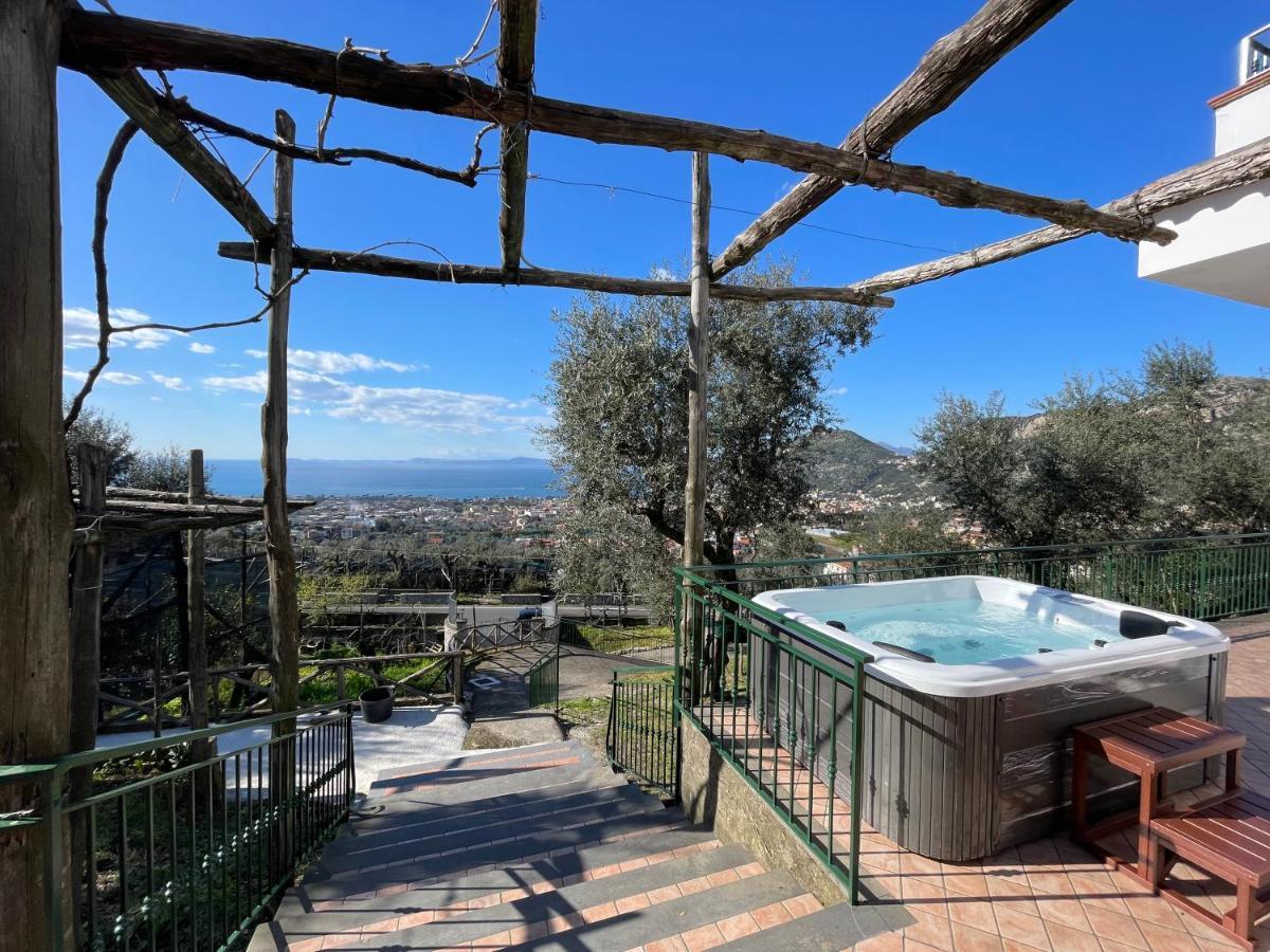 Sky View Villa Piano di Sorrento Eksteriør bilde